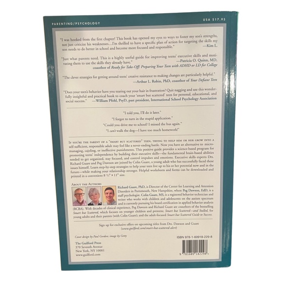 Smart but Scattered Teens Book - Picture 2 of 3